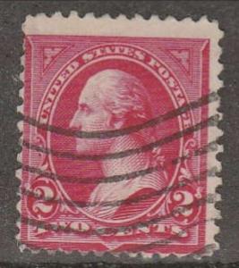 U.S. Scott #266 Washington Stamp - Used Single - Type II