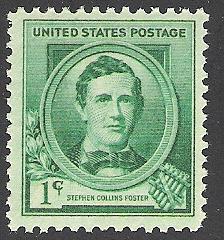 US Cat # 879, Foster, MNH