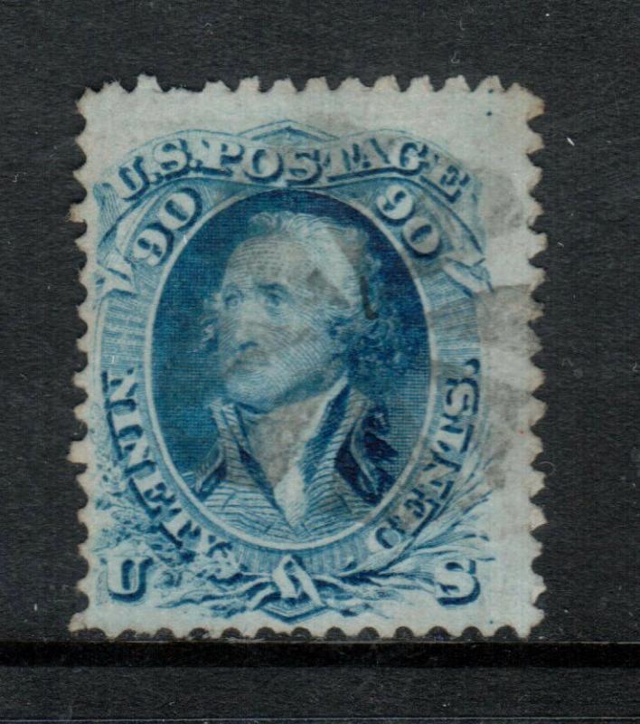 USA #72 Used Fine With Light Cancel