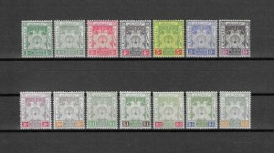 MALAYA/KELANTAN 1911/5 SG 1/12 + 1a MINT Cat £231