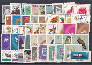 Poland Mixture of 50 stamps, used, lot # 5