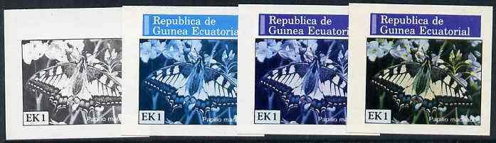 Equatorial Guinea 1976 Butterflies EK1 (Papilio machaon) ...