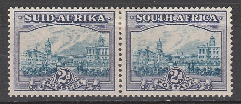 SOUTH AFRICA 1933 UNION BUILDINGS 2D BLUE AND VIOLET