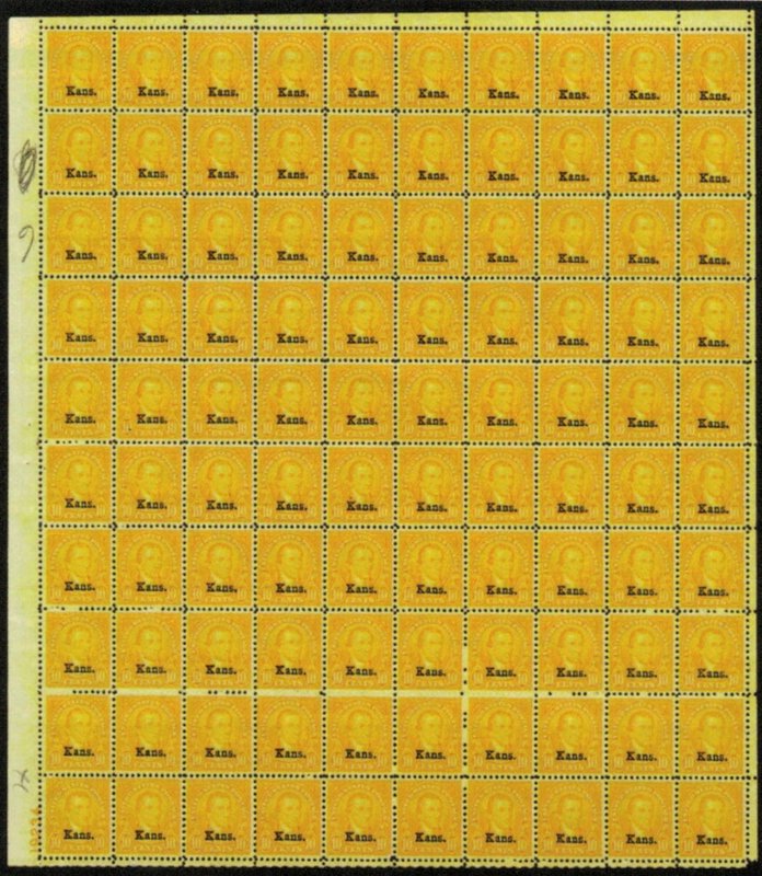 MALACK 669 - 679 1c - 10c Nebraska sheets of 100, VF..MORE.. ww2559