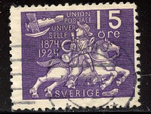 Sweden # 215, Used.