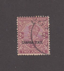 India (Chamba) Scott #53 Used
