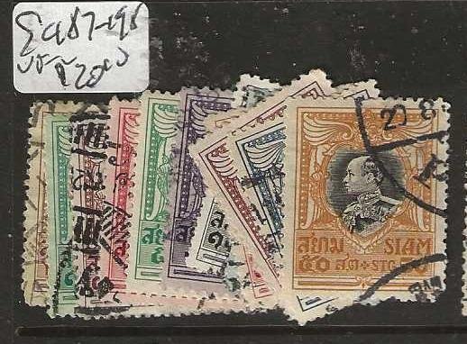 THAILAND  SC187-198    RAMA  SET        VFU      P0812A H