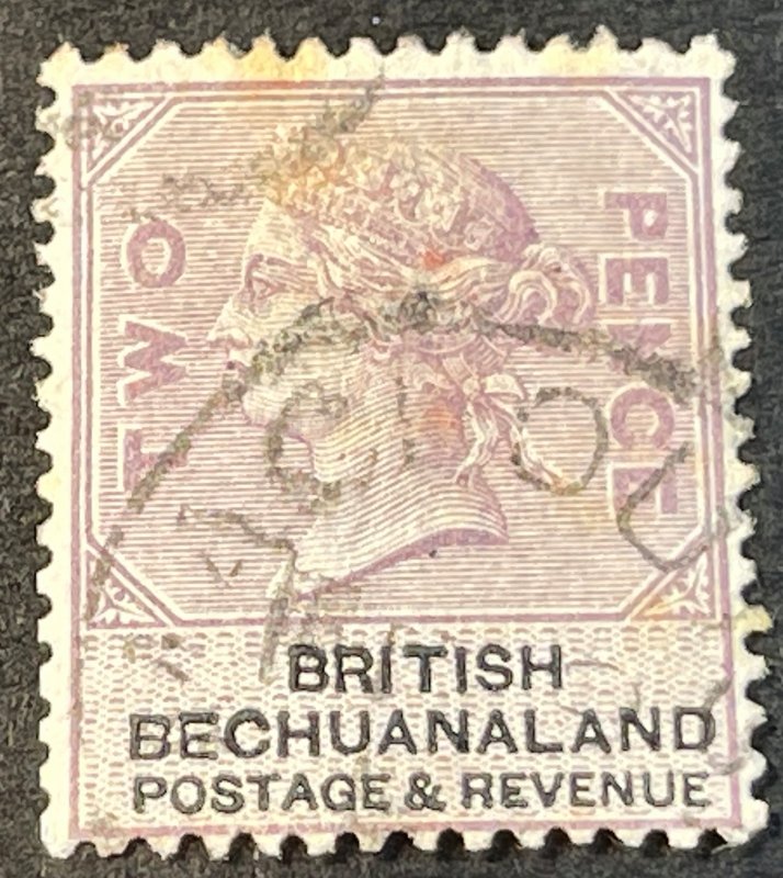 BECHAUNALAND # 12-USED---SINGLE---1887