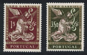 Portugal St Gabriel Commemoration 2v 1962 MNH SG#1201-1202