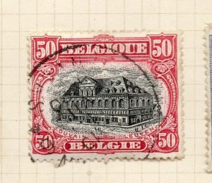 Belgium 1915 Early Issue Fine Used 50c. NW-184335