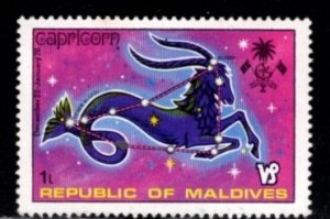 Maldive Islands - #503 Zodiac - Capricorn - MNH