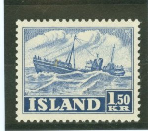 Iceland #266 Mint (NH) Single (Cat)