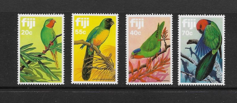 BIRDS- FIJI #481-4    MNH