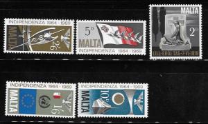 Malta 1969 Fifth anniversary of independence MNH A93