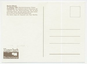 Maximum card Germany / Berlin 1982 Rose