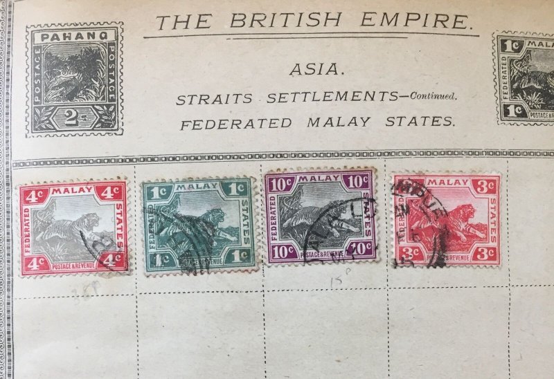 Rowland Hill Old M&U Collection (Apx600) India China Africa Japan USA (SK209) 