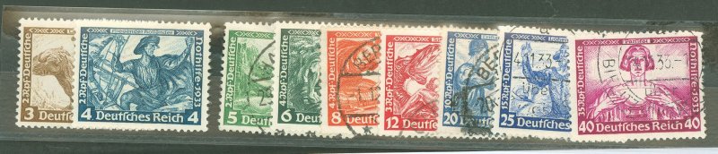 Germany #B49-57  Single (Complete Set)