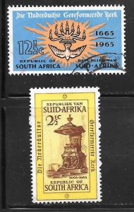 South Africa 308-309: Pulpit and Emblem, used, VF