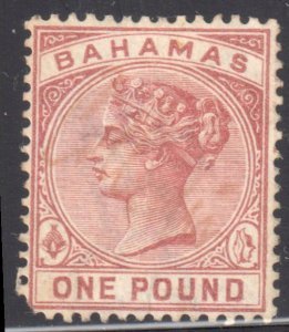 Bahamas #32 Used ( LL Short corner)