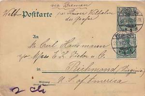 Germany, Government Postal Card