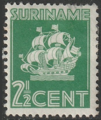 Suriname 1941 Sc 146a MH* small thin perf 13