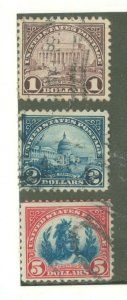 United States #571-573  Single