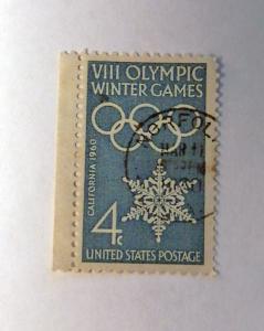 US 1146 Olympic Rings 4c Used 1960