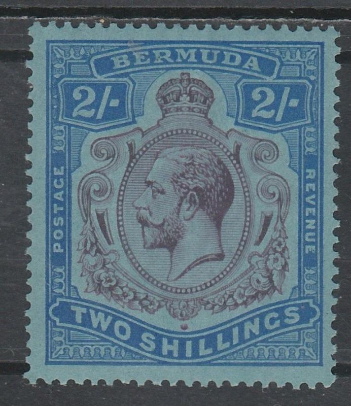 BERMUDA 1924 KGV 2/- MNH ** WMK MULTIPLE SCRIPT CA 