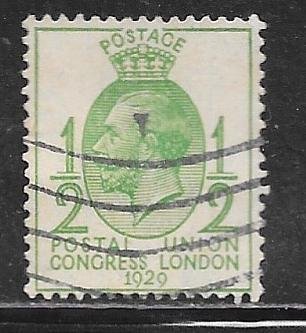 Great Britain 205: 1/2d George V, used, F-VF