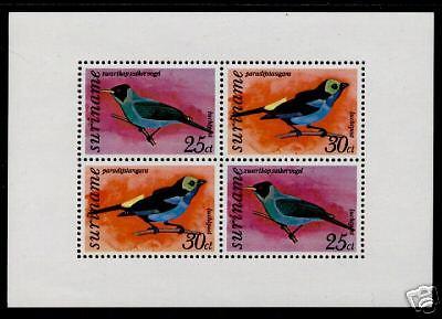 Surinam C60a MNH BIRDS