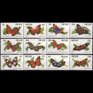 NEVIS 1992 - Scott# 648-52 Dated 1992 Set of 12 NH