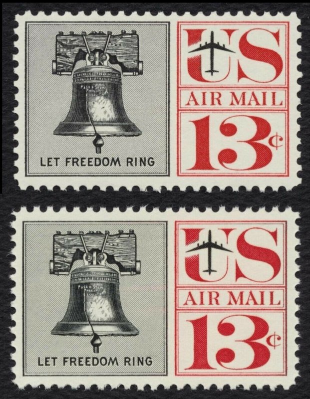 #C62 & C62a 13c Liberty Bell-Untagged & Tagged, Mint **ANY 5=FREE SHIPPING** 