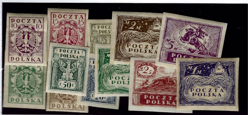 Poland SC#81-92 Mint VF SC$59.00... Popular Country!