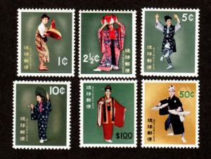 Ryukyus # 81//87 Mint!