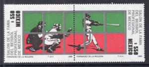 Mexico 1617a Baseball MNH VF