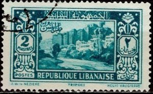 Lebanon; 1930: Sc. # 123: Used Single Stamp