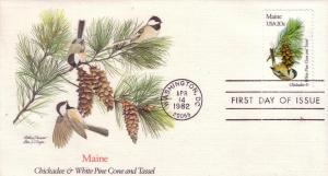 US Sc# 1953 / 2002 FDC's State Birds & Flowers Complete UXZ