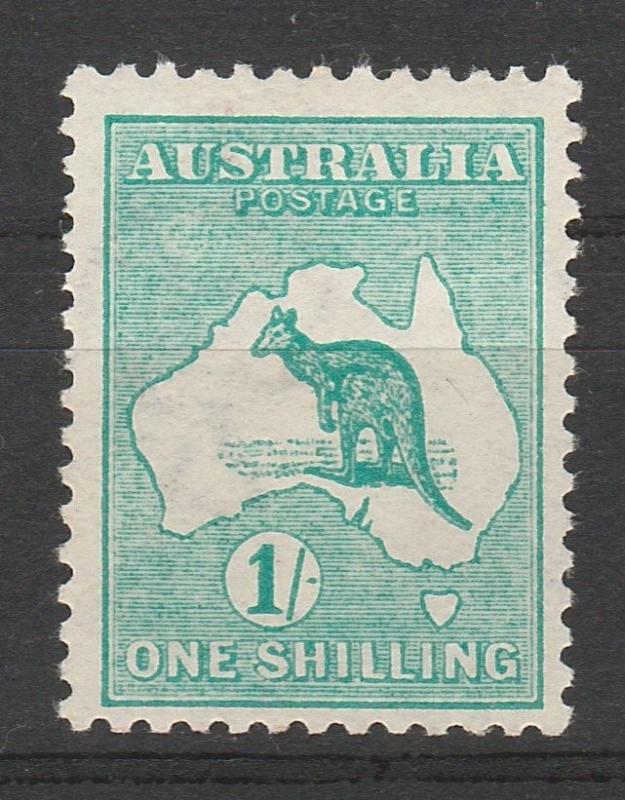 AUSTRALIA 1913 KANGAROO 1/- 1ST WMK 