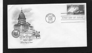 1232 West Virginia, FDC Artmaster cachet