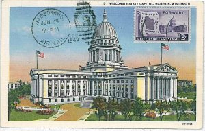 18059 - USA - POSTAL HISTORY - MAXIMUM CARD -1949 Architecture-