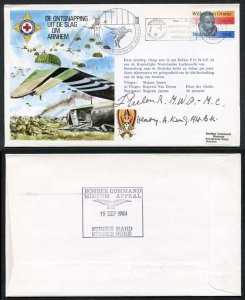 ES33d Escape from Arnhem Signed by Flt Lt H. King and Mr J. Peelin