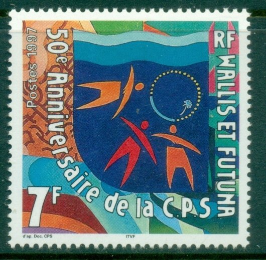 Wallis & Futuna 1997 CPS 50th Anniversary MUH