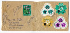 1971 Sierra Leone To USA Airmail Cover - See Reverse (RR74)