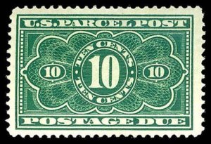 U.S. PARCEL POST DUE JQ4  Mint (ID # 80865)