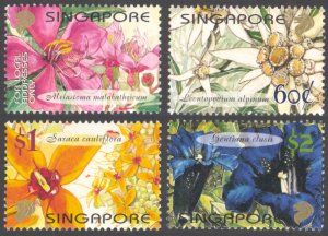 Singapore 2001 Scott #985-988 Mint Never Hinged