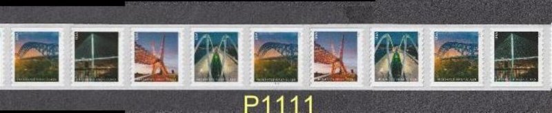 PNC9 25c Bridges First Class Presort P1111 US #5811a 4 digit BN Scott Order