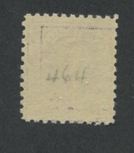 1916 US Stamp #464 3c Mint Never Hinged F/VF Original Gum 