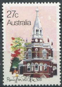 Australia Sc#835 MNH, 27c multi, Post Offices (1982)