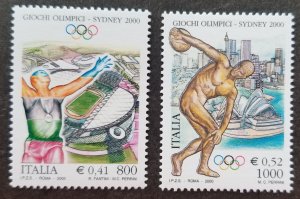 *FREE SHIP Italy Summer Olympic Games Sydney 2000 Sport Stadium (stamp) MH