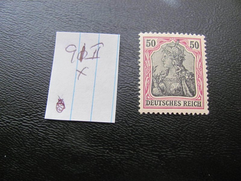 GERMANY 1915 MNH MI.NR. 91IIx GERMANIA SINGLE